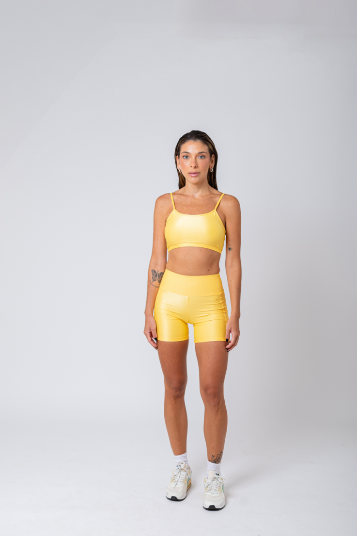 Essential Shorts Amarelo